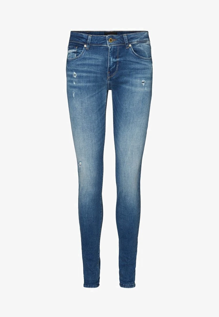 Vero Moda VMLUX - Jeans Skinny Fit - Medium Blue Denim 5 Vero Moda VMLUX - Jeans Skinny Fit - Medium Blue Denim – Bild 5