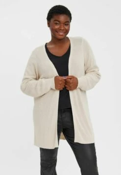 Vero Moda Curve LONGLINE - Strickjacke - Birch -Vero Moda Verkäufe 7477e749ffe7400dbd37e3245d0d7531 1