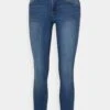 Vero Moda Petite VMALIA SHAPE - Jeans Skinny Fit - Medium Blue