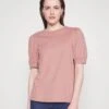 Vero Moda Tall VMKERRY O NECK - T-Shirt Basic - Nostalgia Rose