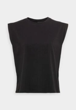Vero Moda Petite VMPANNA GLENN TOP - T-Shirt Basic - Black