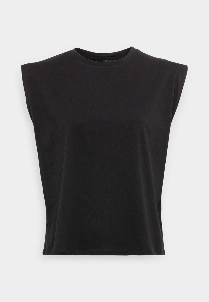 Vero Moda Petite VMPANNA GLENN TOP - T-Shirt Basic - Black 1 Vero Moda Petite VMPANNA GLENN TOP - T-Shirt Basic - Black