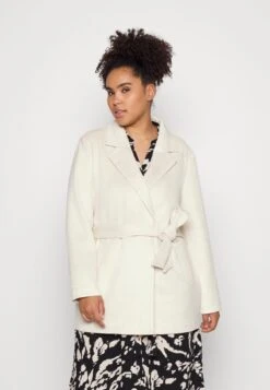 Vero Moda Curve VMJOSE NAPOLI JACKET - Trenchcoat - Birch