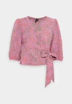 Vero Moda Petite VMPEPPER AYA WRAP - Bluse - Cyclamen/pepper -Vero Moda Verkäufe 8124d5e306d444698c349d3a60698ab1 1