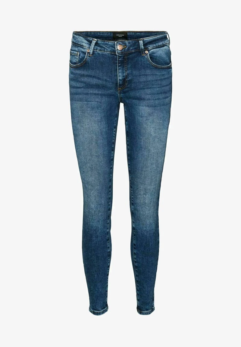 Vero Moda LYDIA - Jeans Skinny Fit - Medium Blue Denim 1 Vero Moda LYDIA - Jeans Skinny Fit - Medium Blue Denim