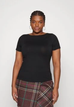 Vero Moda Curve VMVANDA - T-Shirt Basic - Black
