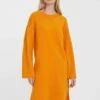 Vero Moda LOOSE FIT - Strickkleid - Orange Pepper