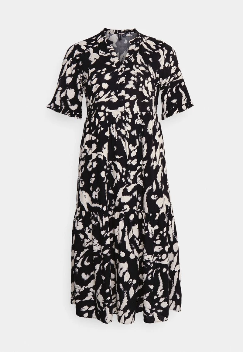 Vero Moda Petite VMEASY CALF DRESS - Blusenkleid - Black 4 Vero Moda Petite VMEASY CALF DRESS - Blusenkleid - Black – Bild 4