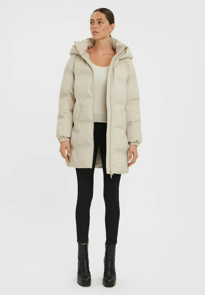 Vero Moda Wintermantel - Oatmeal 2 Vero Moda Wintermantel - Oatmeal – Bild 2
