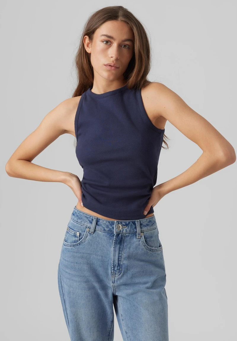 Vero Moda VMMATHILDE TANK - Top - Navy 6 Vero Moda VMMATHILDE TANK - Top - Navy – Bild 6