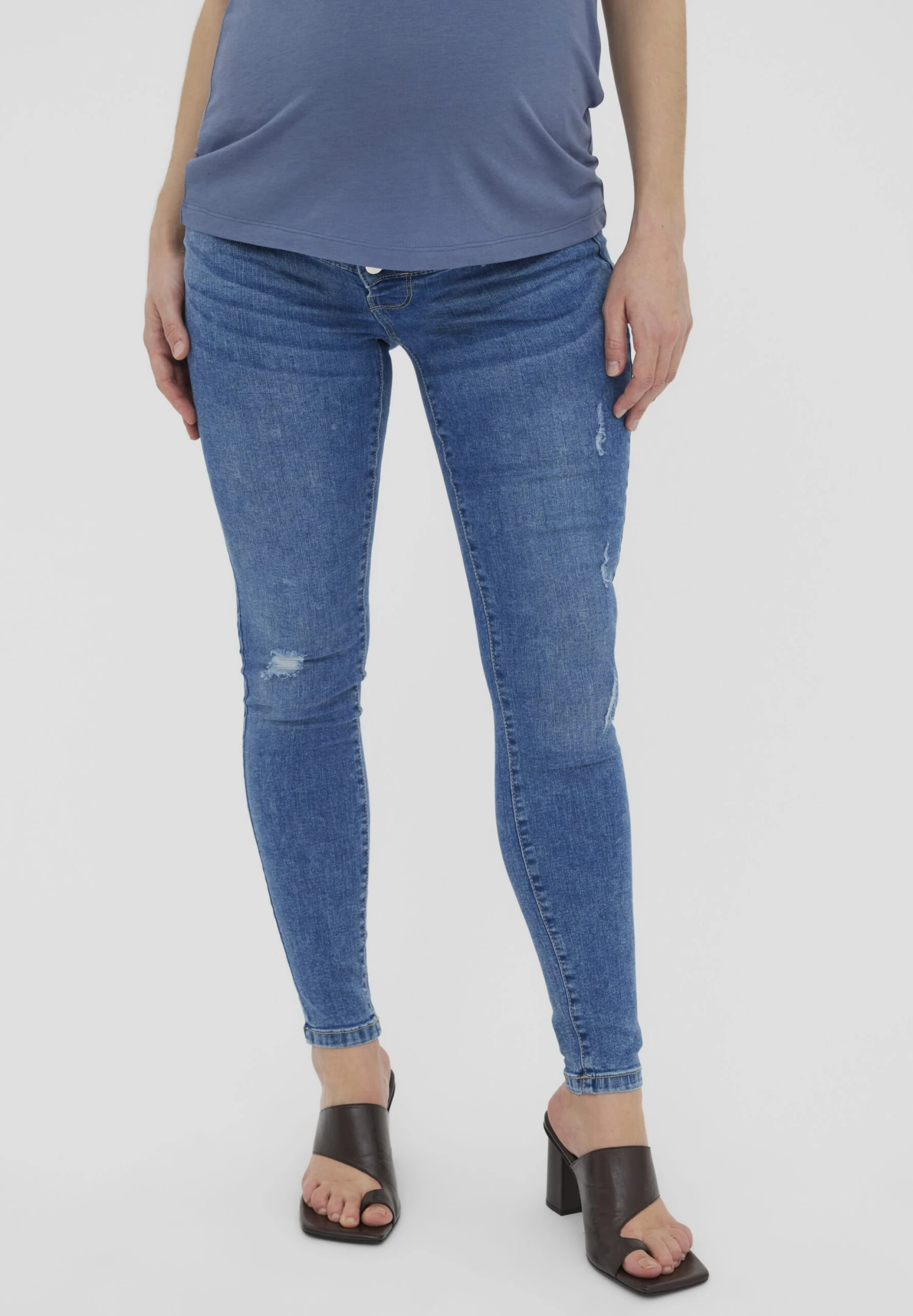 VMMSOPHIA - Jeans Skinny Fit - Medium Blue Denim 1 VMMSOPHIA - Jeans Skinny Fit - Medium Blue Denim