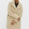 Vero Moda VMDONNA - Wintermantel - Oatmeal