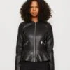 Vero Moda VMAVERYALLY JACKET - Kunstlederjacke - Black