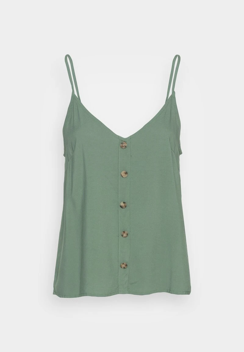 Vero Moda VMVICA BUTTON SINGLET WVN GA NOOS - Top - Laurel Wreath 4 Vero Moda VMVICA BUTTON SINGLET WVN GA NOOS - Top - Laurel Wreath – Bild 4