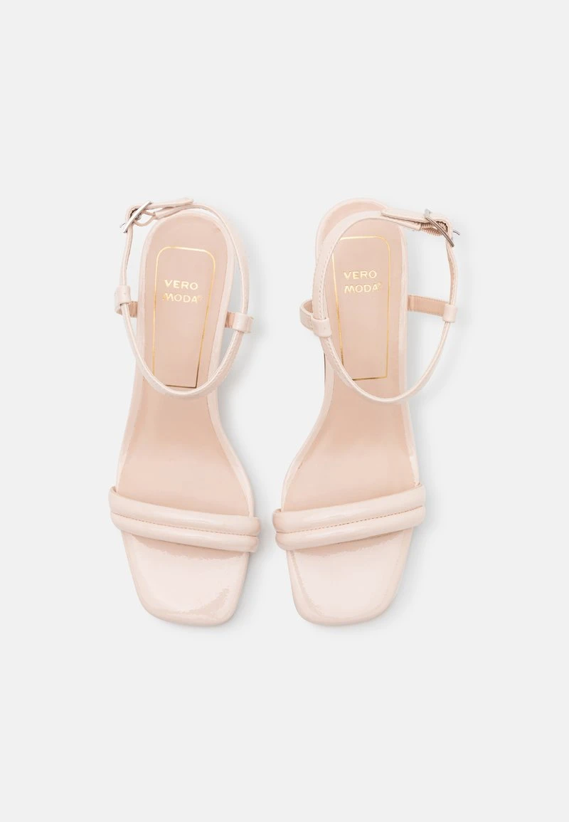 Vero Moda VMFRINNA - High Heel Sandalette - Oatmeal 6 Vero Moda VMFRINNA - High Heel Sandalette - Oatmeal – Bild 6