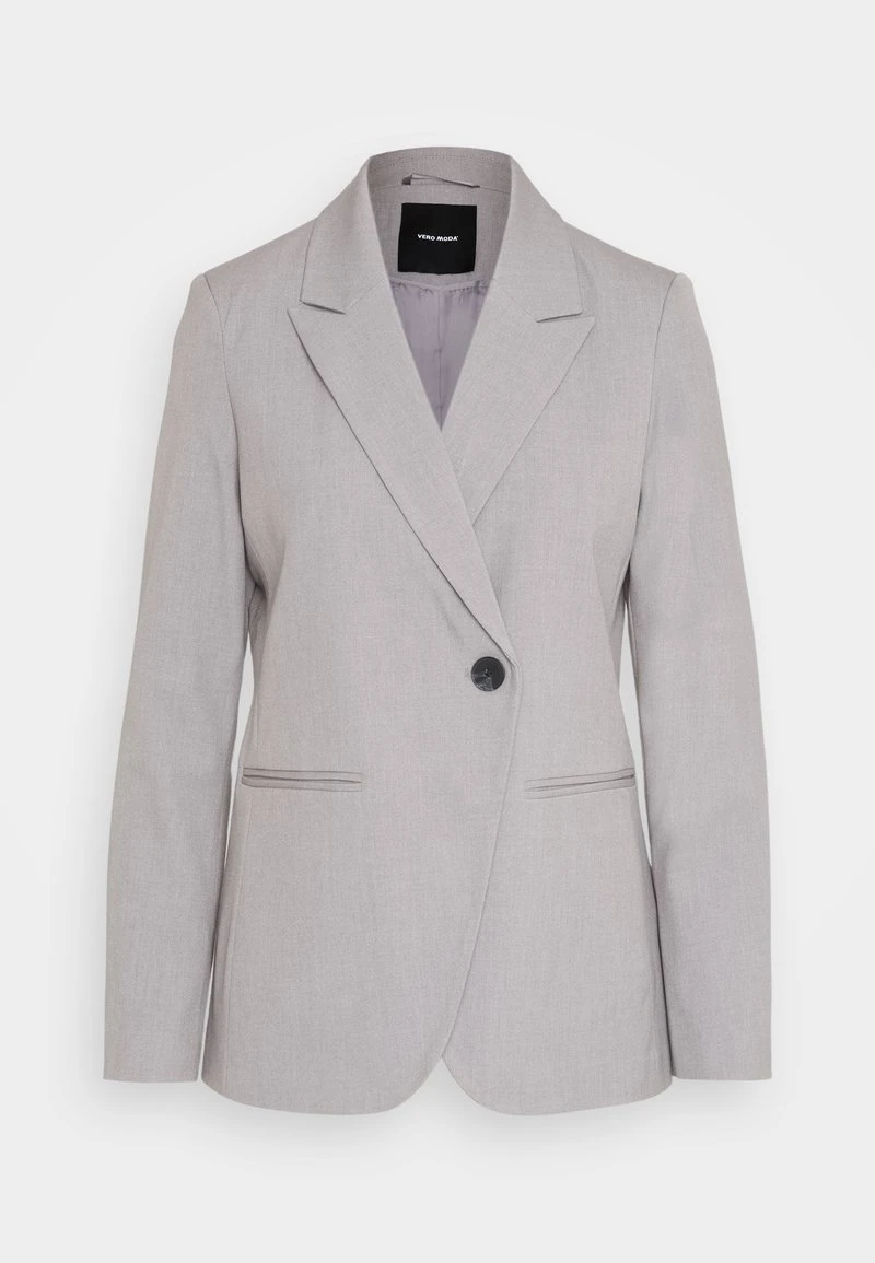 Vero Moda VMRIELOA FITTED - Blazer - Light Grey Melange 5 Vero Moda VMRIELOA FITTED - Blazer - Light Grey Melange – Bild 5