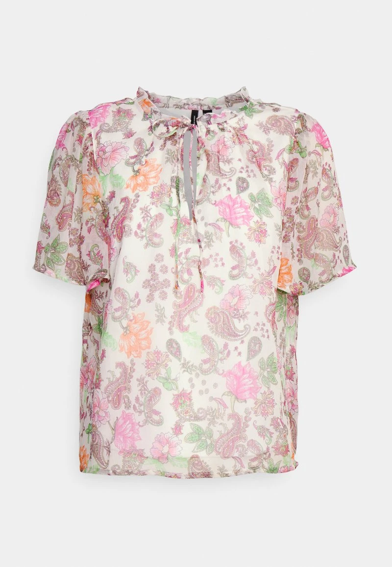 Vero Moda Petite VMSILO - T-Shirt Print - Birch/silo 4 Vero Moda Petite VMSILO - T-Shirt Print - Birch/silo – Bild 4