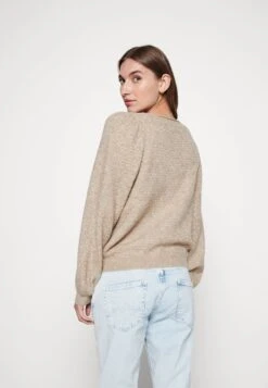 Vero Moda VMDALIA - Strickpullover - Beige -Vero Moda Verkäufe 9473f4a0fc1142b5a4c60fd2e9e7c2e5