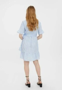 Vero Moda RUNDHALS - Freizeitkleid - Blue Bell -Vero Moda Verkäufe 95a869b29fbf40f2a738a3c37927dd9b