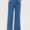 Vero Moda VMKITHY - Flared Jeans - Medium Blue Denim