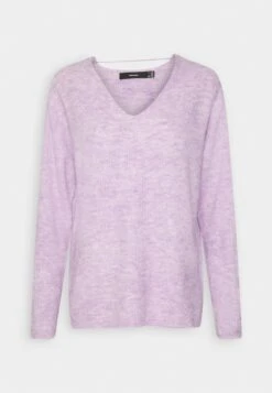 Vero Moda VMCREWLEFILE LS V-NECK - Strickpullover - Orchid Bloom -Vero Moda Verkäufe 9610b73514e043c188ab44e6c818f556 1