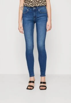 Vero Moda VMSELA SHAPE - Jeans Skinny Fit - Medium Blue Denim