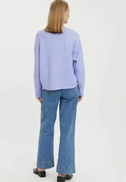 Vero Moda V AUSSCHNITT LANGARM - Strickpullover - Lavendel -Vero Moda Verkäufe 9678eacaeb84433395f3621030eb4326