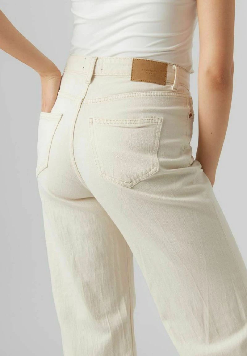 Vero Moda Flared Jeans - Ecru 4 Vero Moda Flared Jeans - Ecru – Bild 4
