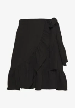 Vero Moda VMCITA BOBBLE - Wickelrock - Black