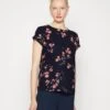 Vero Moda Tall VMNEWHALLIE NEW - T-Shirt Print - Dunkelblau