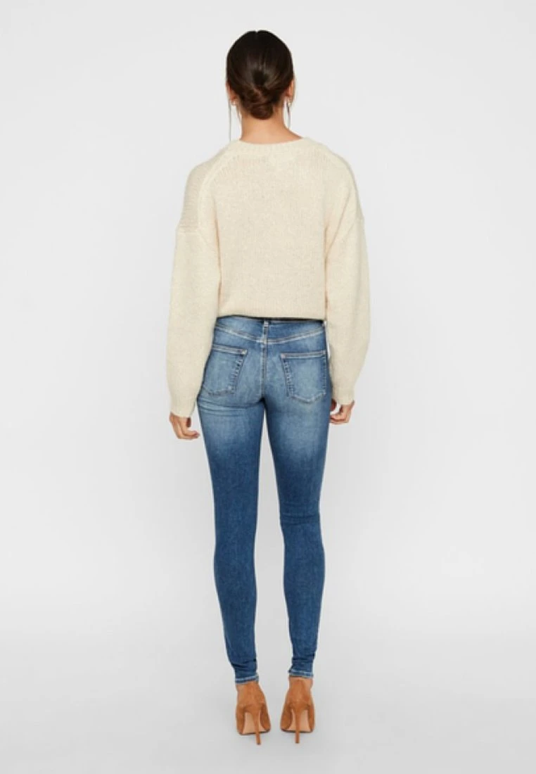 Vero Moda VMLUX NORMAL WAIST - Jeans Skinny Fit - Blue Denim 3 Vero Moda VMLUX NORMAL WAIST - Jeans Skinny Fit - Blue Denim – Bild 3