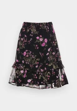 Vero Moda VMROSA SMOCK SKIRT - Minirock - Black/pink -Vero Moda Verkäufe 9a990634ae81433d9432d83759d7ea44