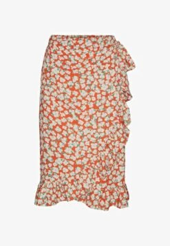 Vero Moda Wickelrock - Cherry Tomato -Vero Moda Verkäufe 9b60b80bc38b44a8a56378b632fb5a16