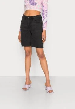Vero Moda VMBRENDA MIX - Jeans Shorts - Black Denim