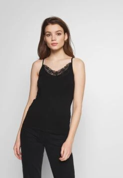 Vero Moda VMINGE SINGLET 2 PACK - Top - Black/bright White -Vero Moda Verkäufe 9f71ae2185364e06b24c6bd22a2e802f