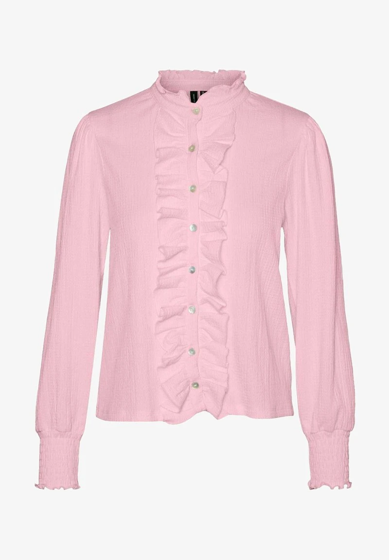 Vero Moda GERÜSCHTES - Hemdbluse - Snow White 5 Vero Moda GERÜSCHTES - Hemdbluse - Snow White – Bild 5