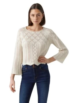 Vero Moda VMGINGER 3 4 BOATNECK GA NOOS - Strickpullover - Birch -Vero Moda Verkäufe a09f462e3c4c43ca9fc2e5dd16728168