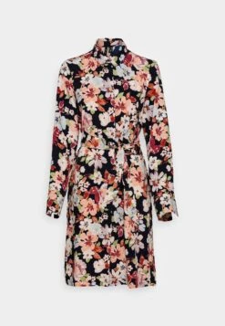 Vero Moda Tall VMLUCIA SHIRT DRESS - Blusenkleid - Navy Blazer/lala