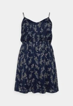Vero Moda Curve VMSMILLA SINGLET SHORT DRESS - Freizeitkleid - Navy Blazer/vega -Vero Moda Verkäufe a473f0596dc44984a89fdb561d79ba5c