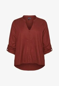 Vero Moda Curve Hemdbluse - Madder Brown 10 Vero Moda Curve Hemdbluse - Madder Brown -Vero Moda Verkäufe a57be56f90b444be84d1c4e99ab9c815