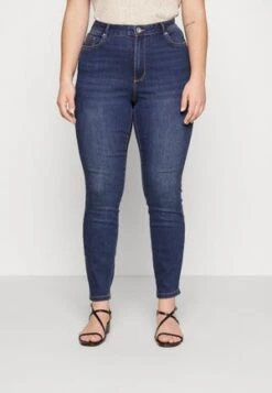 Vero Moda Curve CURVE - Jeans Skinny Fit - Dark Blue Denim 10 Vero Moda Curve CURVE - Jeans Skinny Fit - Dark Blue Denim -Vero Moda Verkäufe a66c5d7ce84d42aab14cc428fb2b87d8