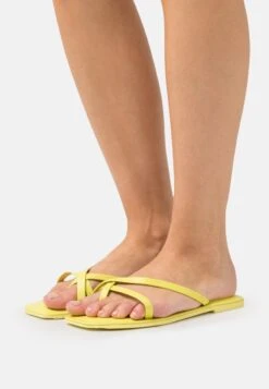 Vero Moda VMELIA - Pantolette Flach - Limeade