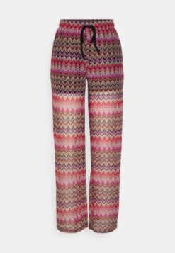 Vero Moda Petite VMDICTE WIDE PANT - Stoffhose - Bon Bon/navy/now -Vero Moda Verkäufe a7024cd0c2d741c392c846b9d853a985