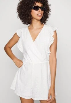 Vero Moda VMMARCY PLAYSUIT - Jumpsuit - Snow White -Vero Moda Verkäufe a79445c9671f417a8cf2e02525294d56