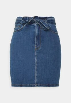 Vero Moda Petite VMCAMILLA SHORT PAPERBAG SKIRT - Maxirock - Medium Blue Denim -Vero Moda Verkäufe aa147e6417524011aff754c4033796d1