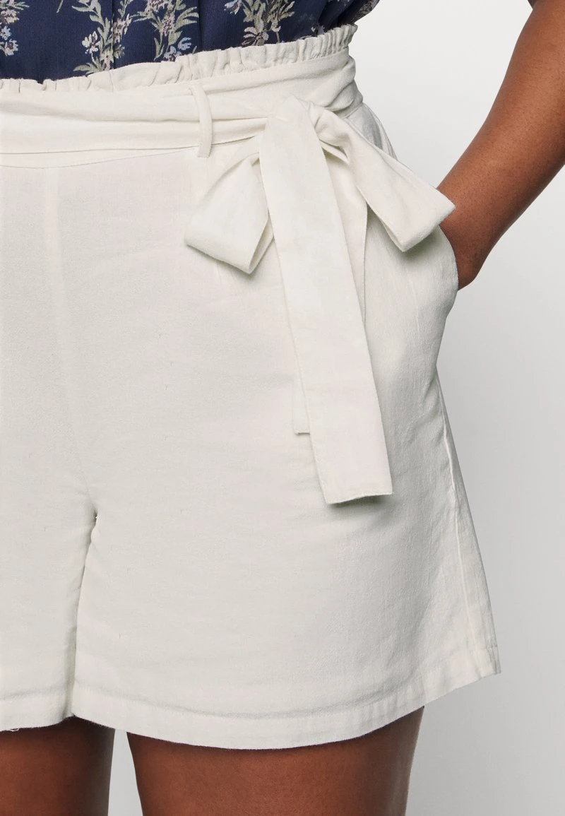 Vero Moda Curve VMDICTHE TIE - Shorts - Birch 5 Vero Moda Curve VMDICTHE TIE - Shorts - Birch – Bild 5