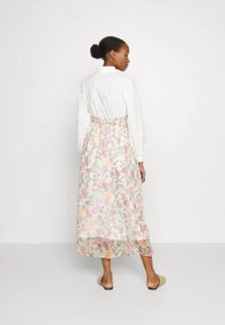 VMMSILO ANKLE SKIRT - Maxirock - Offwhite/multicolor -Vero Moda Verkäufe ad6f2b6391784347a7ebe2bf9cfa3203