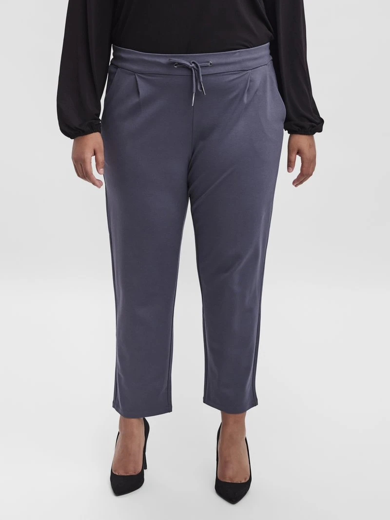 Vero Moda Curve MID-RISE - Stoffhose - Ombre Blue 1 Vero Moda Curve MID-RISE - Stoffhose - Ombre Blue