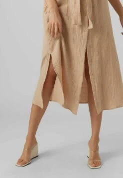 Vero Moda VMNATALI NIA 2/4 CALF WVN - Blusenkleid - Irish Cream 9 Vero Moda VMNATALI NIA 2/4 CALF WVN - Blusenkleid - Irish Cream -Vero Moda Verkäufe ad875933bf7b4491873b0b5de8f76e15