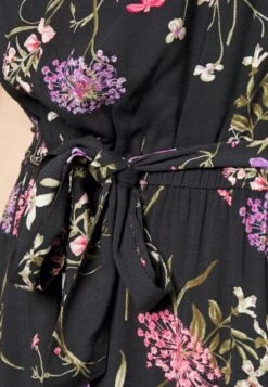 Vero Moda Curve VMEASY SLIT MAXI DRESS - Maxikleid - Black/mille -Vero Moda Verkäufe ae04160870614cc294aa4fd9a1287d52